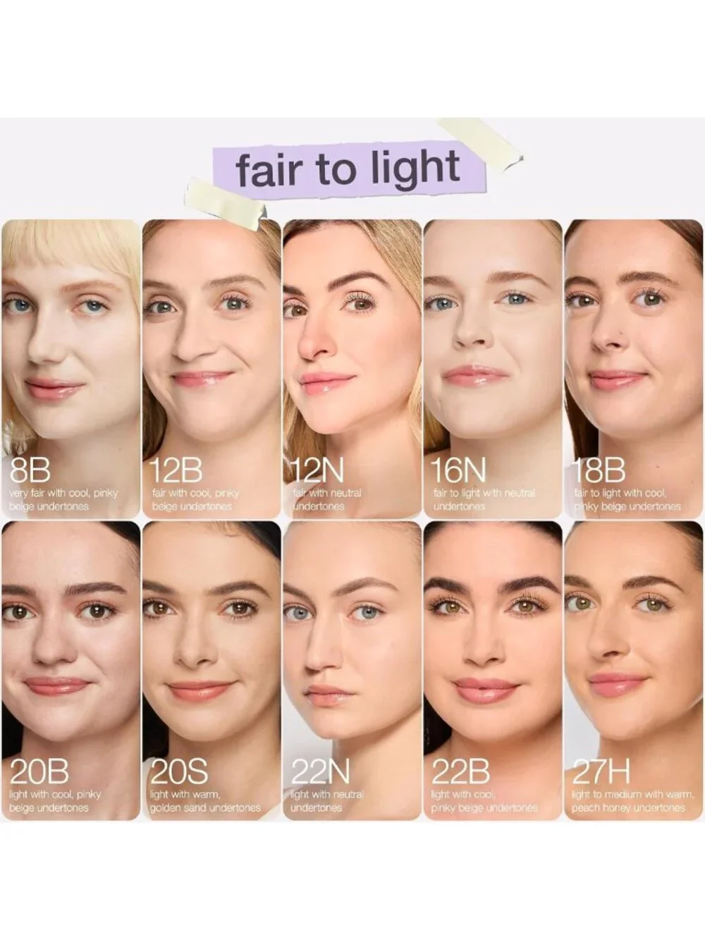 Full-Coverage Waterproof Foundation - 12HR Hydrating, Matte Finish, Vegan